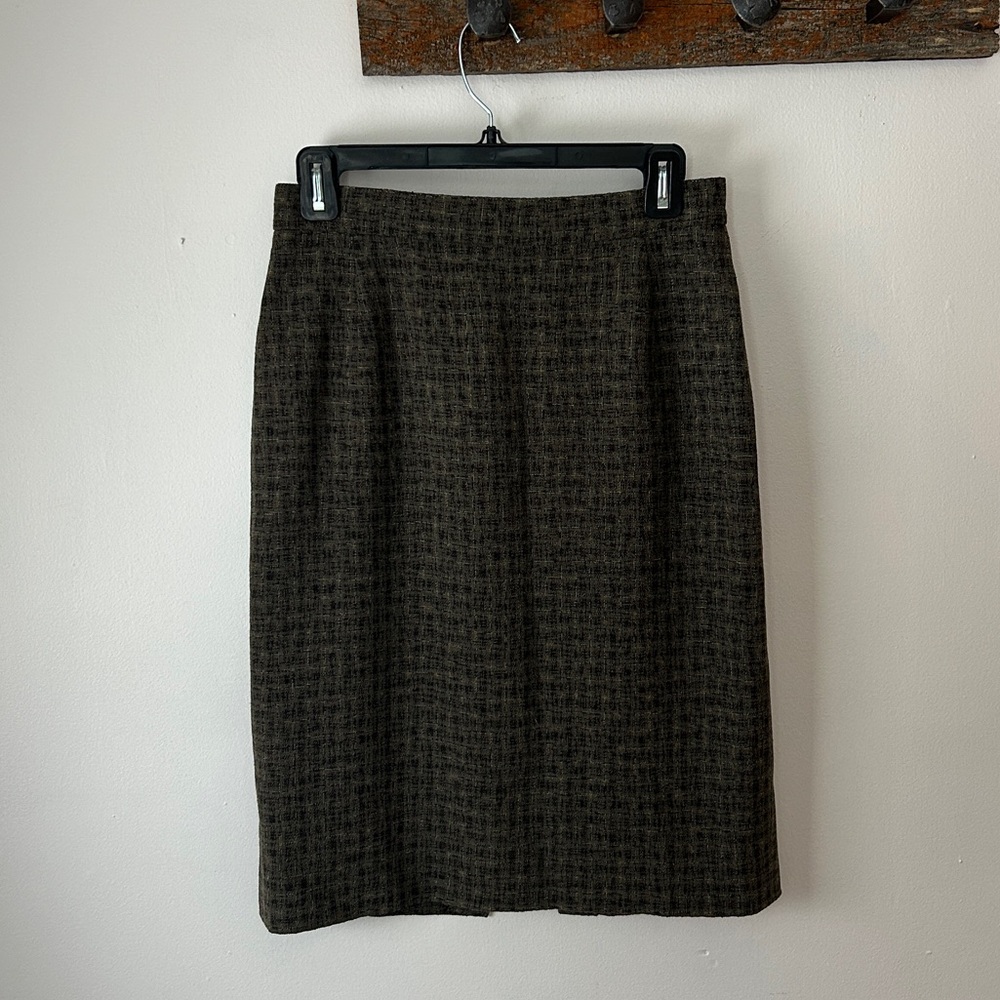 Calvin Klein Collection Wool Pencil Skirt